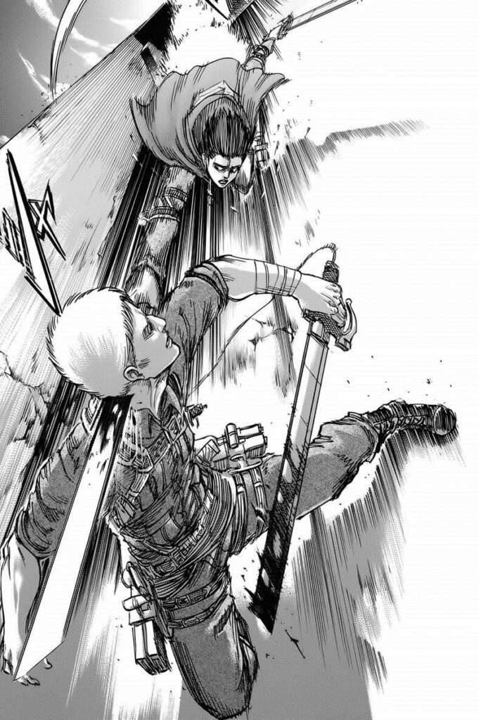 Manga Attack on Titan Volume 18 | Levi vs Reiner