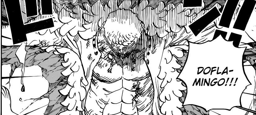 Manga One Piece Volume 79 | Doflamingo encostado à parede