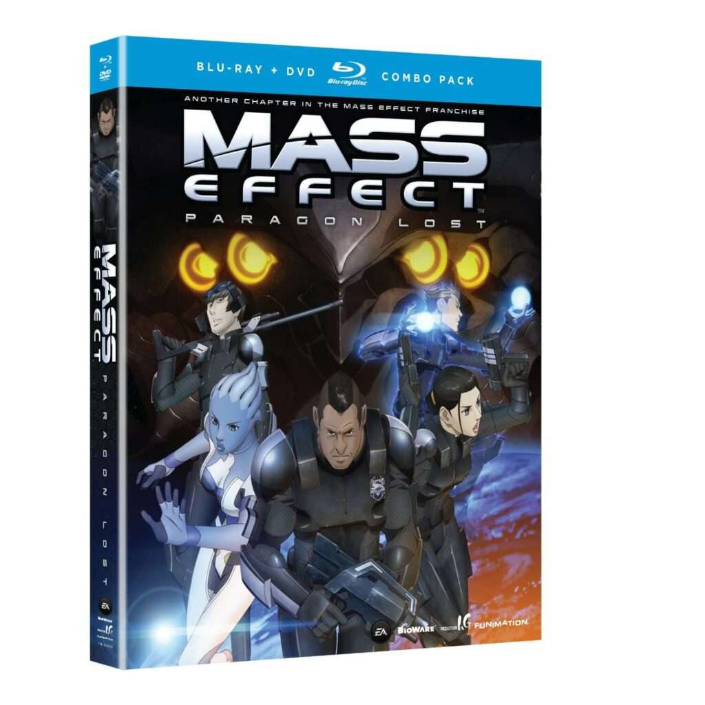 Mass Effect: Paragon Lost Blu-ray DVD Combo