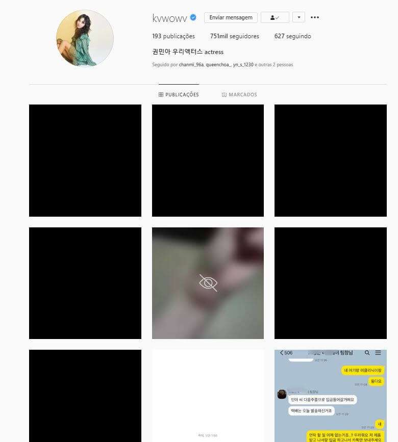 Mina AOA bullying posts about Jimin