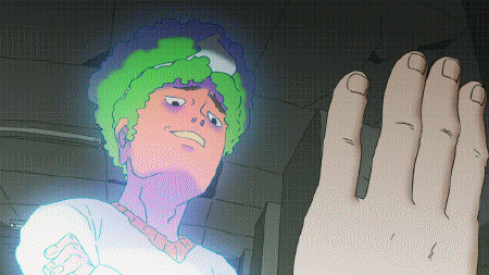 Mob Psycho 100_EP01 action ghost 1 mob