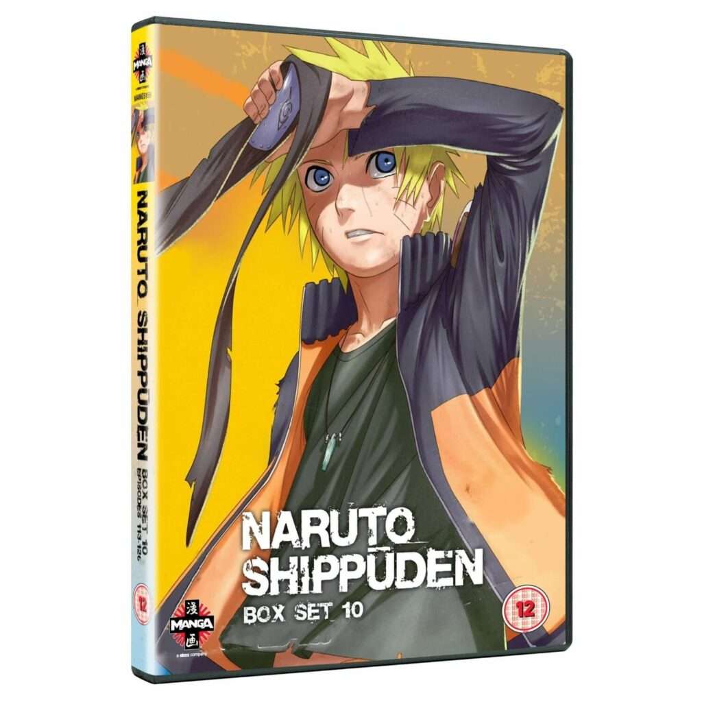 DVDs Blu-rays Anime Setembro 2012 - Naruto Shippuden Box Set 10