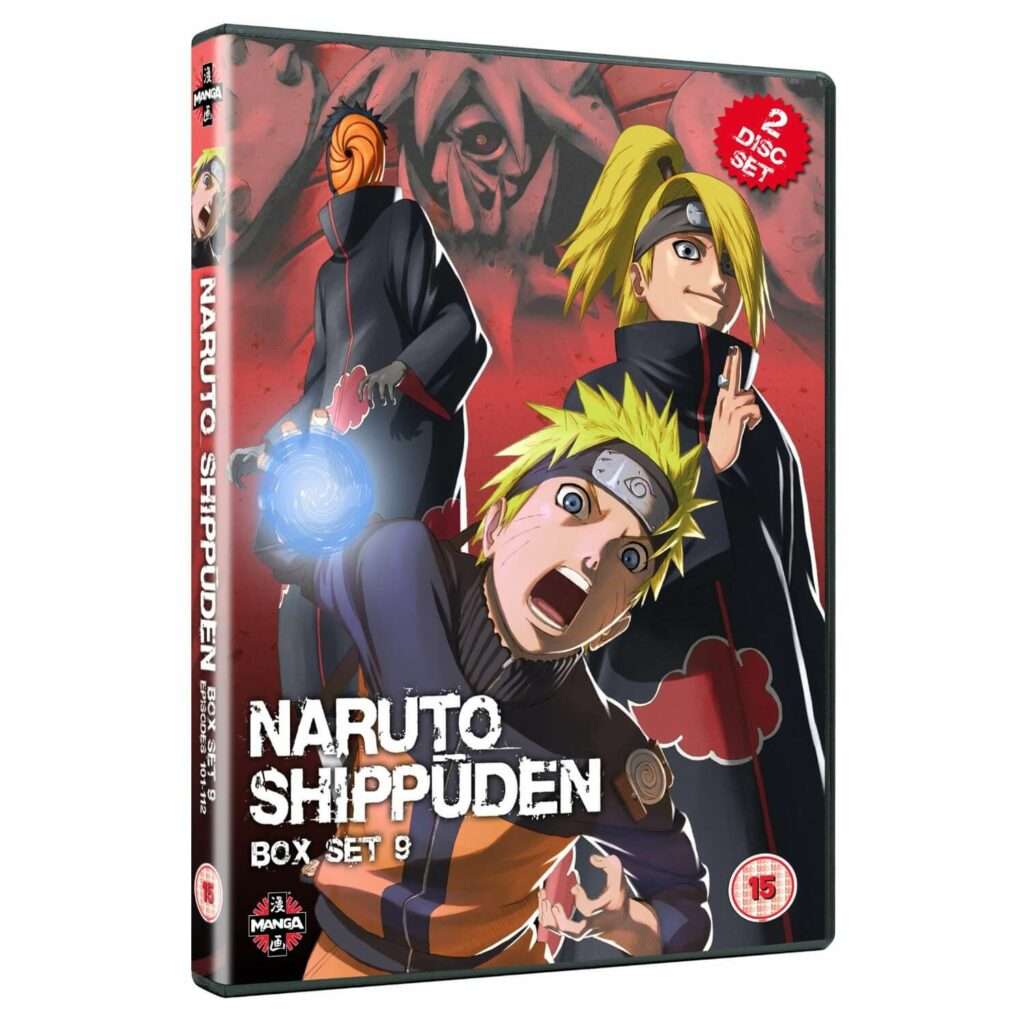 DVDs Blu-rays Anime Junho 2012 - Naruto Shippuden Box Set 9