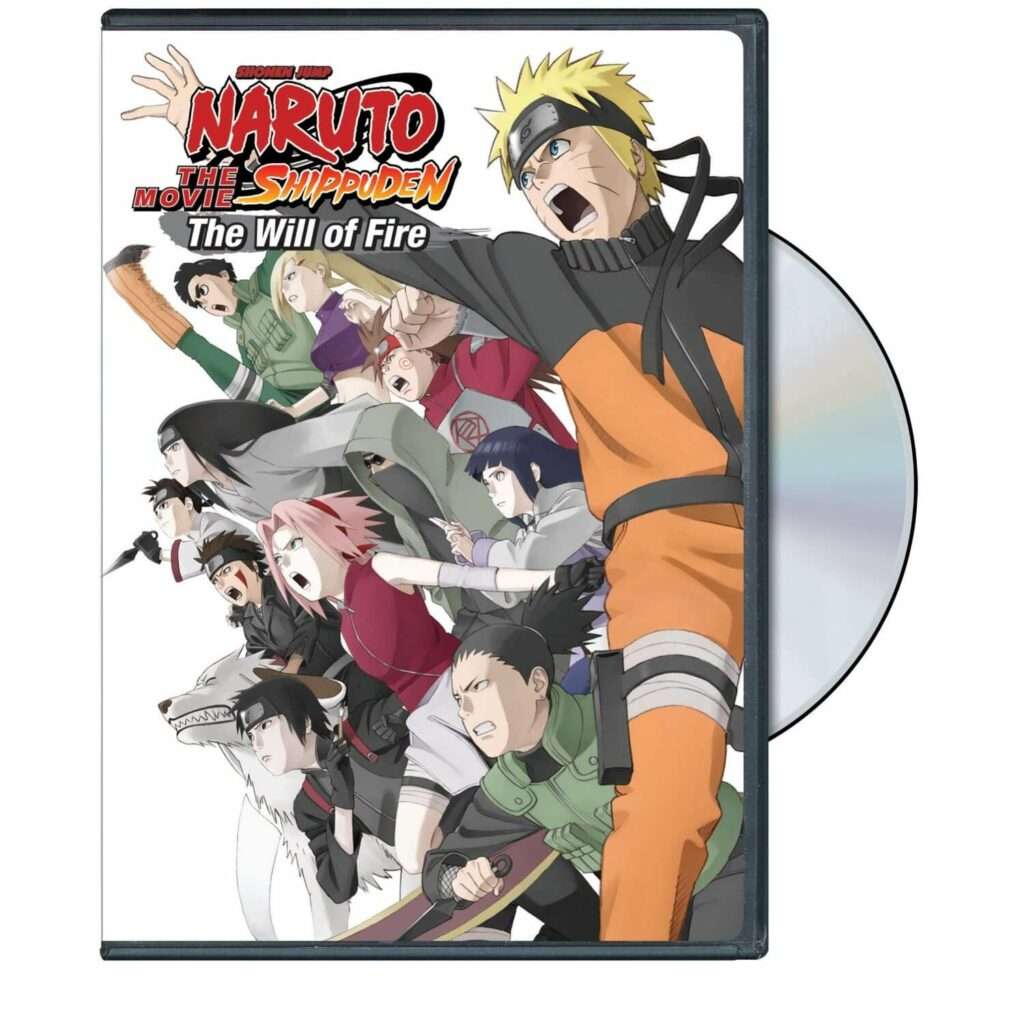 DVDs Blu-rays Anime Outubro 2012 - Naruto Shippuden The Movie The Will of Fire