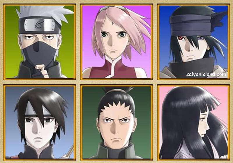 The Last: Naruto The Movie – Novos Designs Personagens Principais