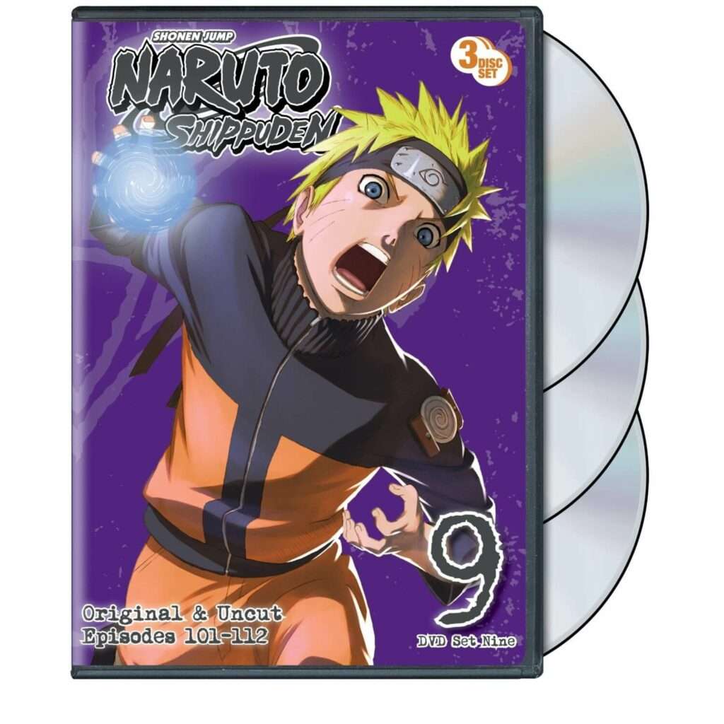 DVDs Blu-rays Anime Janeiro 2012 | Naruto Shippuden Uncut Box Set 9