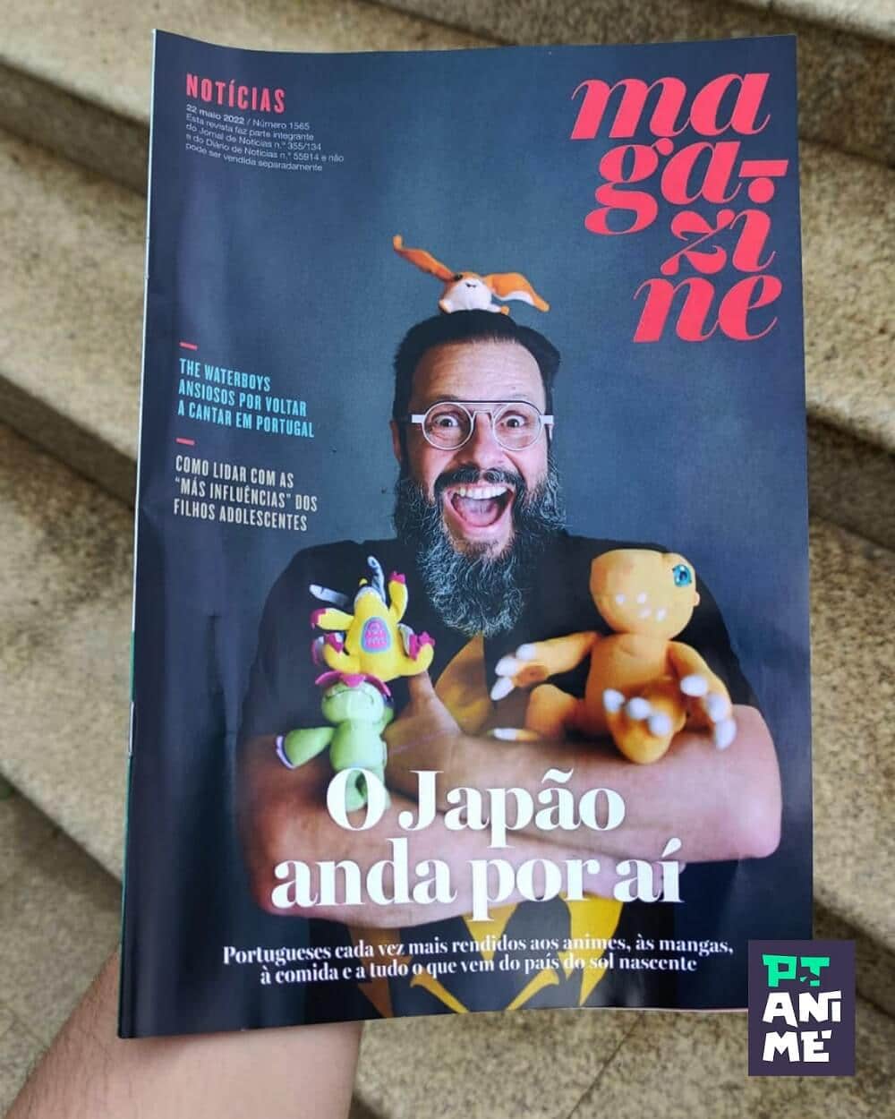 O japão anda por ai - edição noticias magazine capa