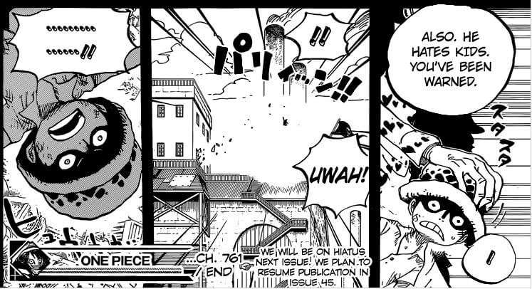 Manga One Piece Capítulo 761