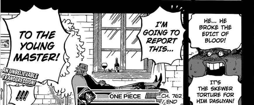 Manga One Piece Capítulo 762