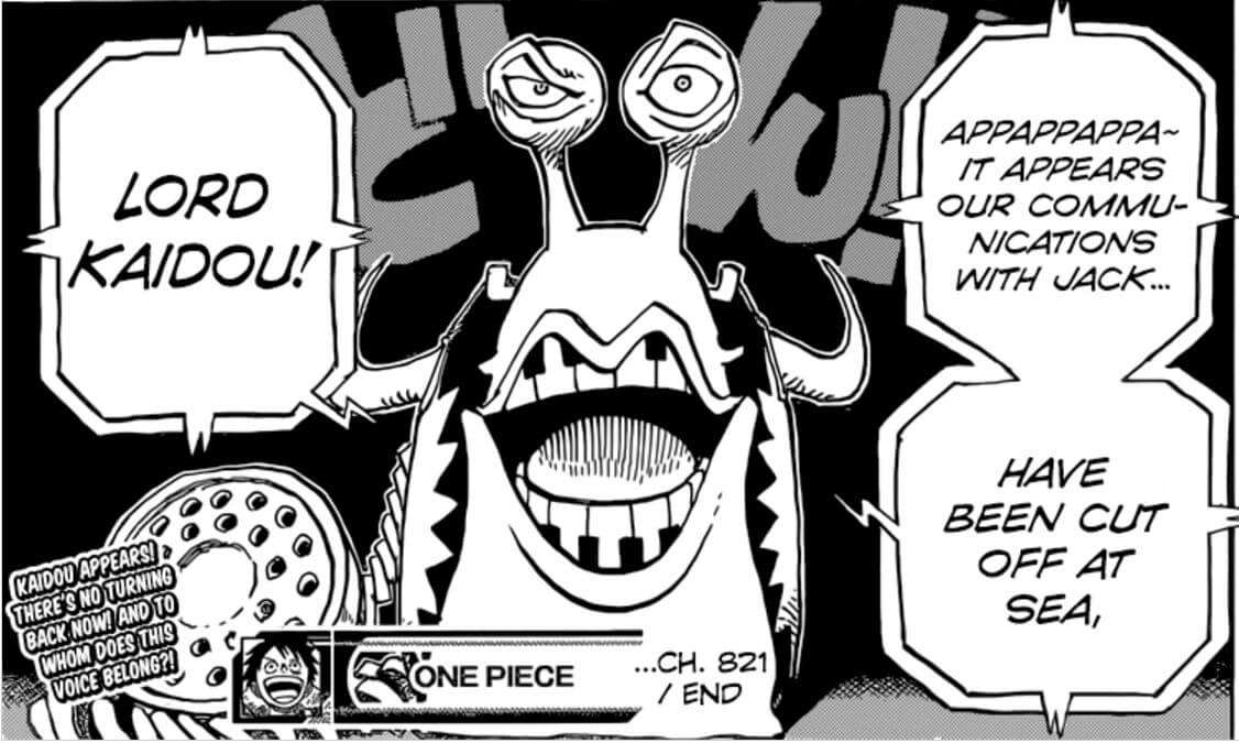 One Piece Capítulo 821