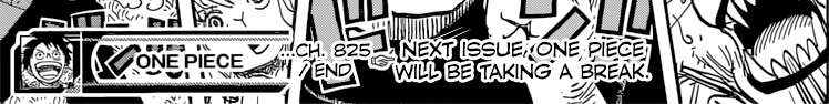 One Piece Capítulo 826 adiado | Shonen Jump