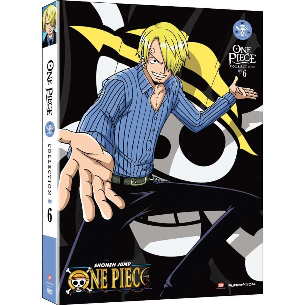 DVDs Blu-rays Anime Junho 2012 - One Piece Collection Six