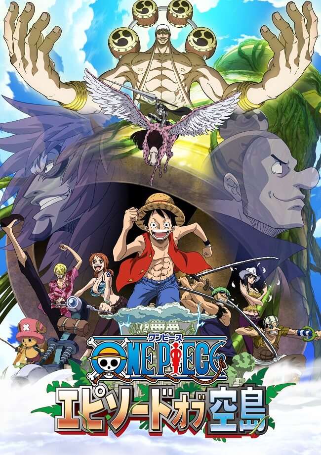 One Piece Episode of Skypeia revela Anúncio