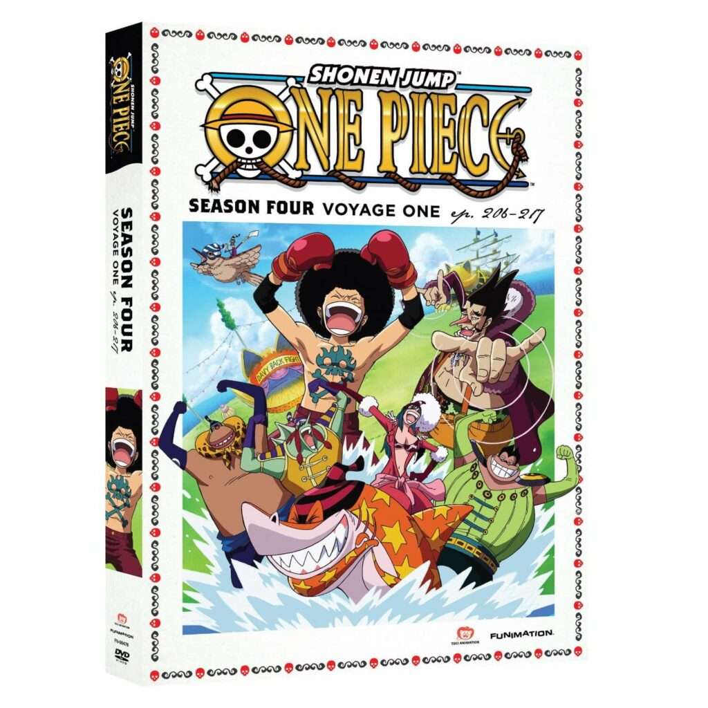 DVDs Blu-rays Anime Agosto 2012 - One Piece Season Four Voyage One
