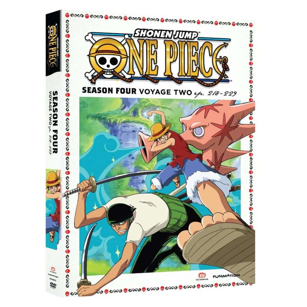DVDs Blu-rays Anime Outubro 2012 - One Piece Season Four Voyage Two