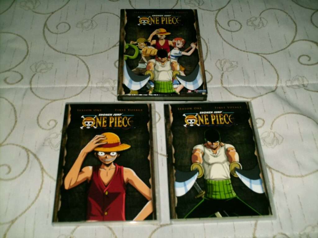 Dvds One Piece Voyages vs Collections