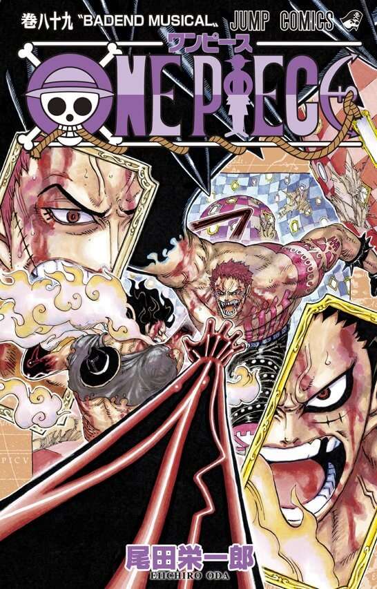 Capa Manga One Piece Volume 89 Imagem Bad End Musical