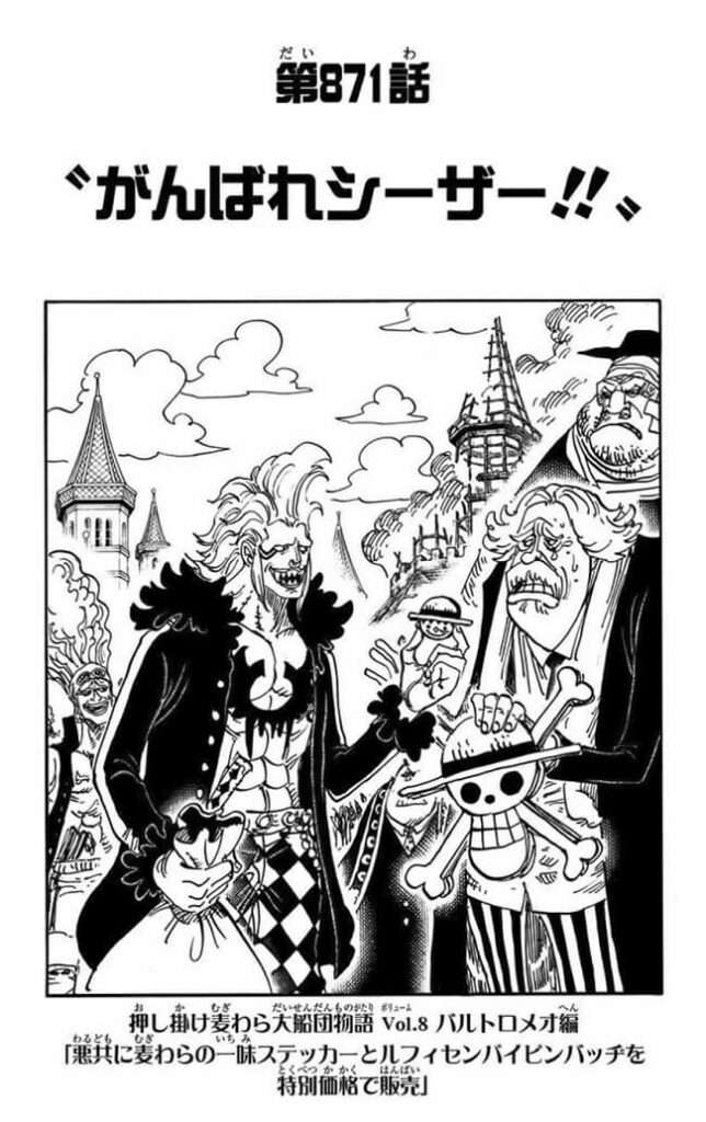One Piece - Histórias da Capa de Capítulos recebem Livros