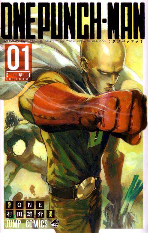 One-Punch Man - Manga com 12 milhões de Cópias Impressas Capa