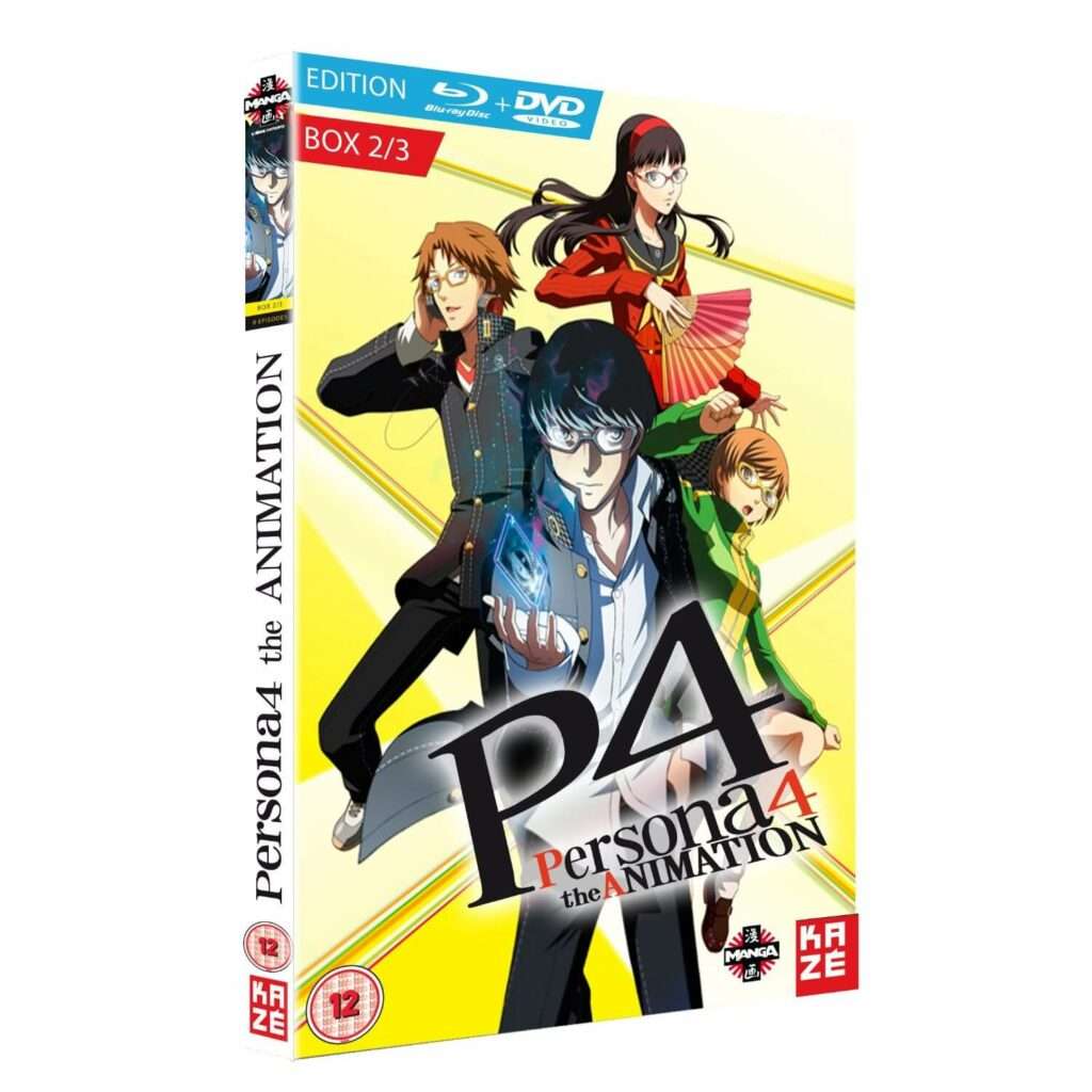 Persona 4: The Animation – Box 2 Blu-ray DVD Combo