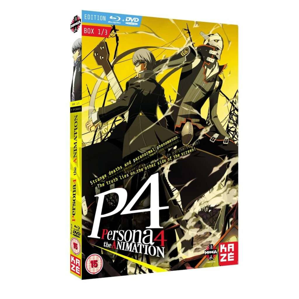 Persona 4: The Animation - Box 1 Blu-ray DVD Combo
