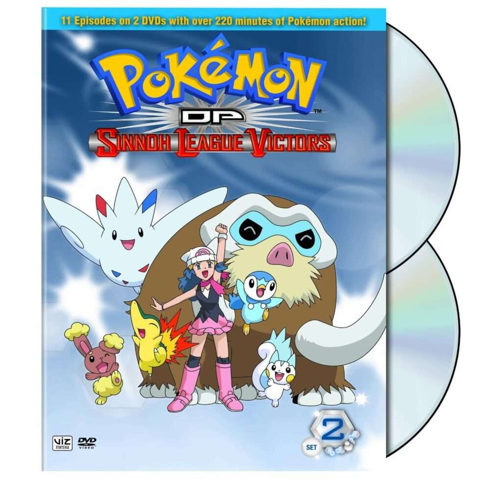 DVDs Blu-rays Anime Maio 2012 - Pokémon DP Sinnoh League Victors Set Two