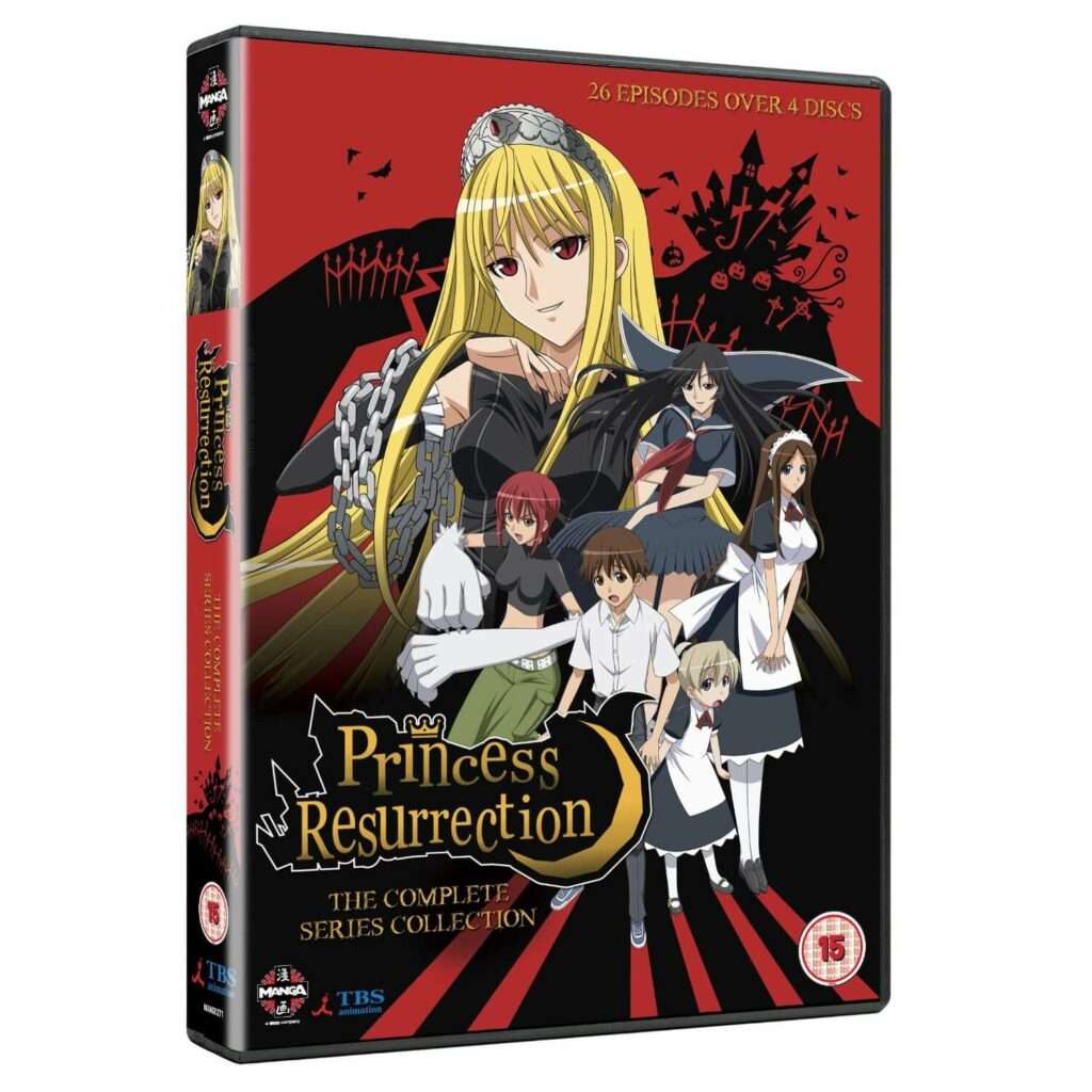 DVDs Blu-rays Anime Setembro 2012 - Princess Resurrection The Complete Series Collection