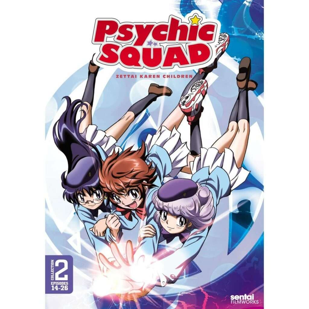 DVDs Blu-rays Anime Julho 2012 - Psychic Squad Collection 2