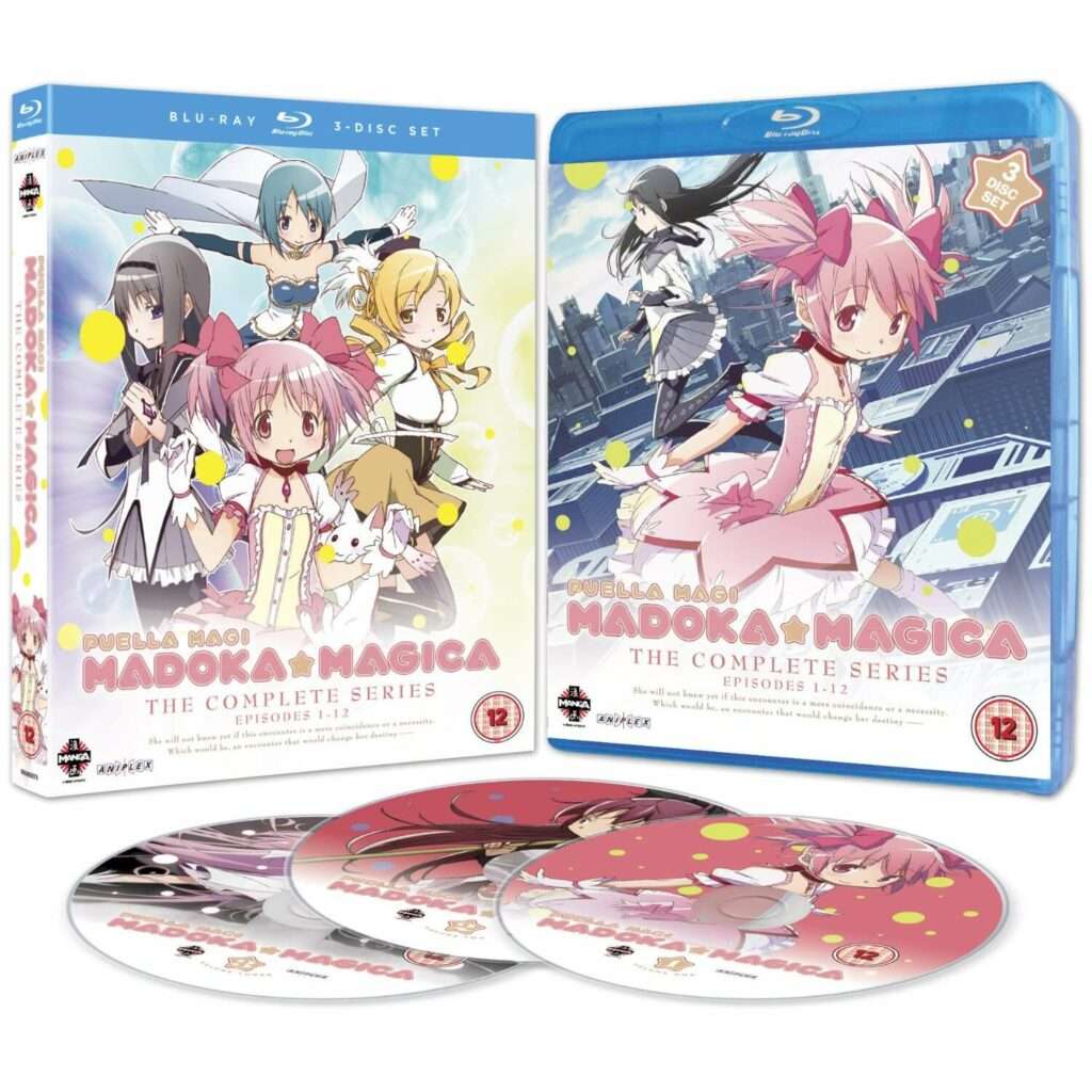 DVDs Blu-rays Anime Outubro 2012 - Puella Magi Madoka Magica The Complete Series Blu-ray