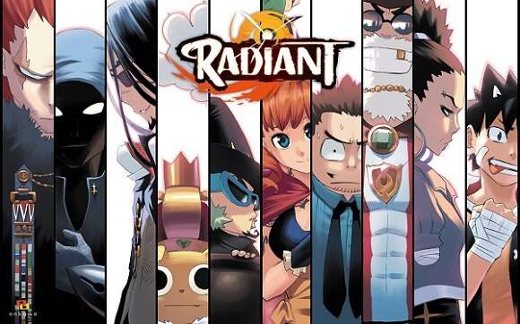 Radiant - Comic Francês vai receber Adaptação Anime