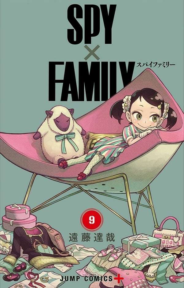 Capa Manga SPY x FAMILY Volume 9 Revelada
