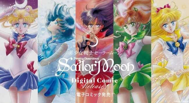 Sailor Moon - Manga recebe Lançamento Mundial Digital