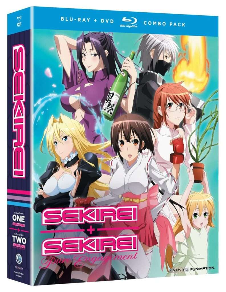 Sekirei - Season One & Two Blu-ray DVD Combo