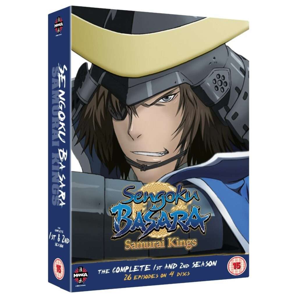 DVDs Blu-rays Anime Setembro 2012 - Sengoku Basara The Complete 1st and 2nd Season