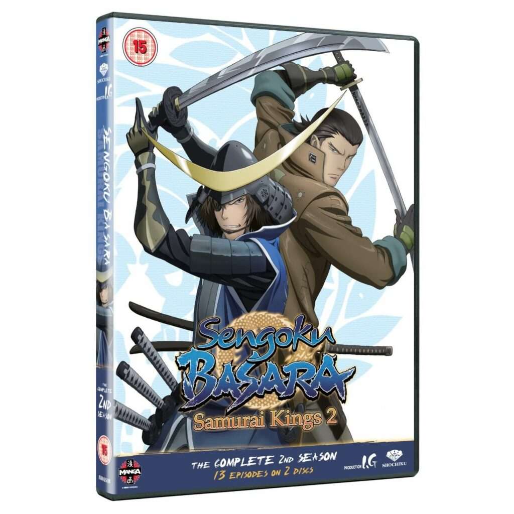DVDs Blu-rays Anime Setembro 2012 - Sengoku Basara The Complete 2nd Season