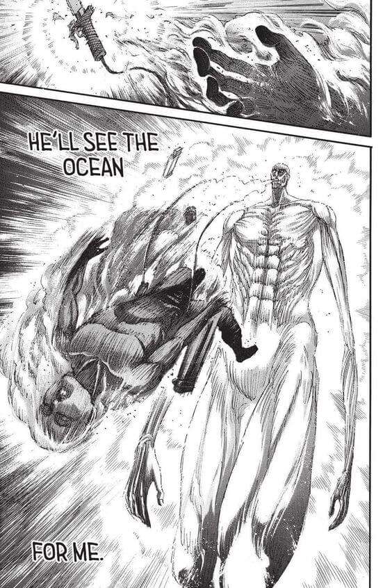 Manga Attack on Titan Volume 20 | Armin Arlert vs Bertolt Hoover