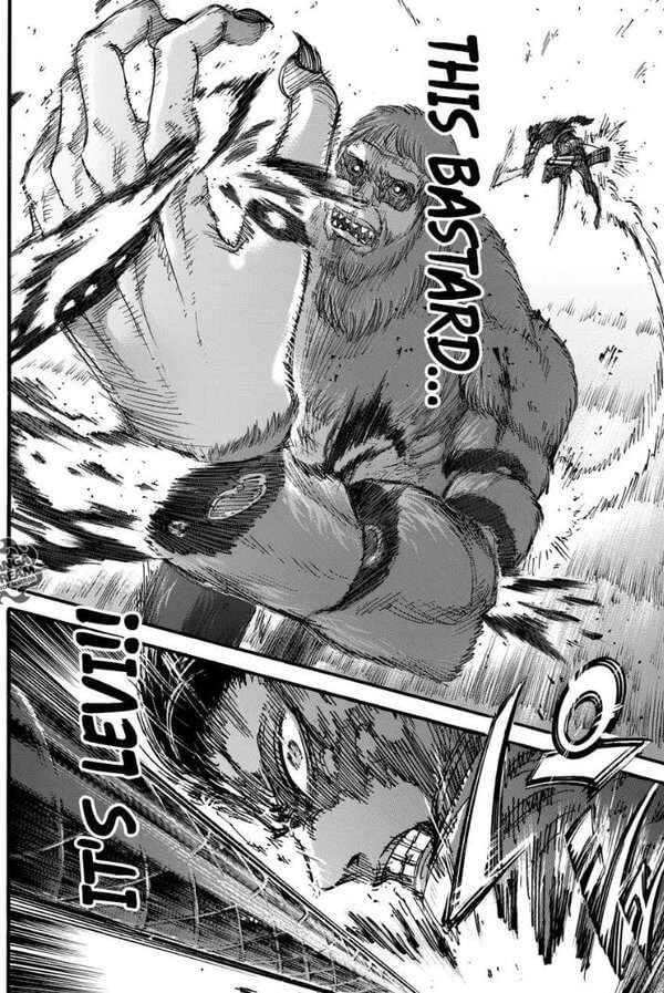 Manga Attack on Titan Volume 20 - Levi vs Zeke
