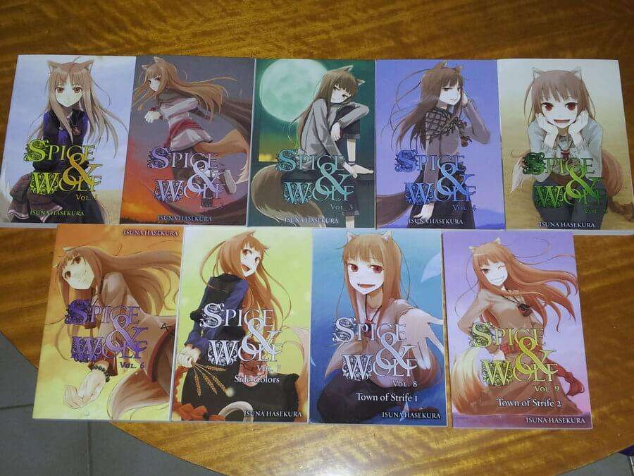Spice and Wolf-light novels