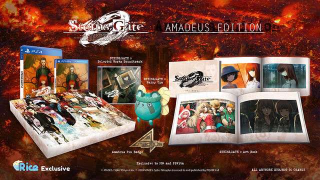 Steins Gate 0 vai receber Edição Especial Amadeus | Visual Novel