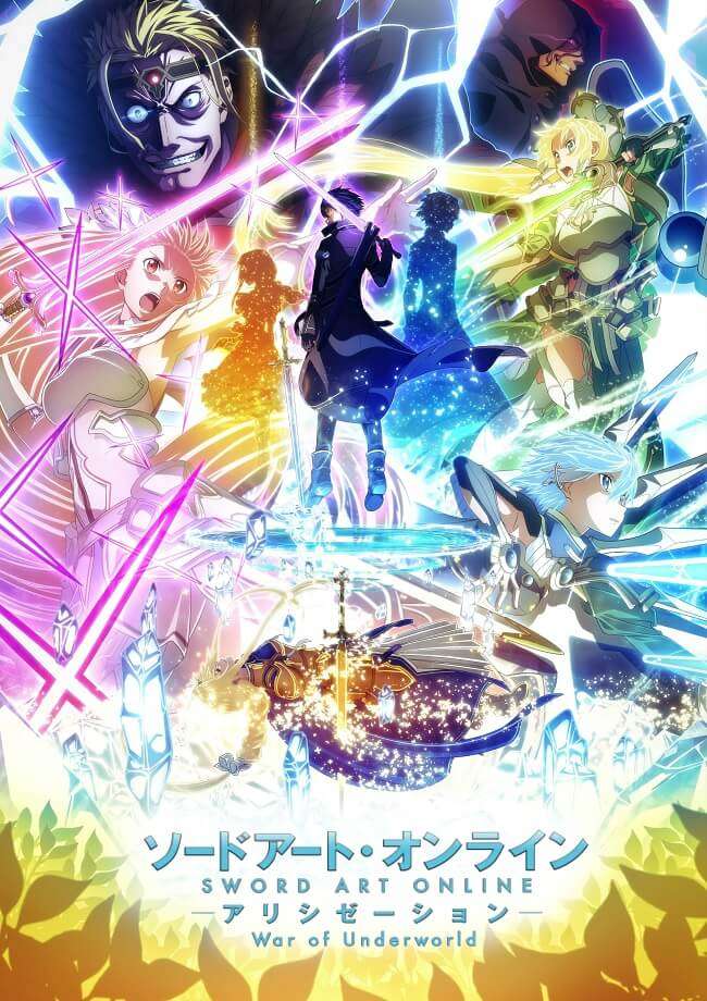 SAO Alicization War of Underworld - 'Última Temporada' em Abril 2020