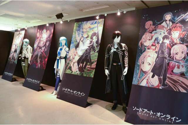 Sword Art Online com Exposição no Japão