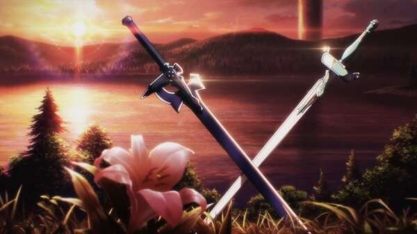Sword Art Online horizontal poster_swords