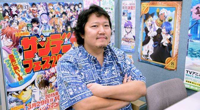 Novo Editor Chefe da revista Shonen Sunday | Alterações