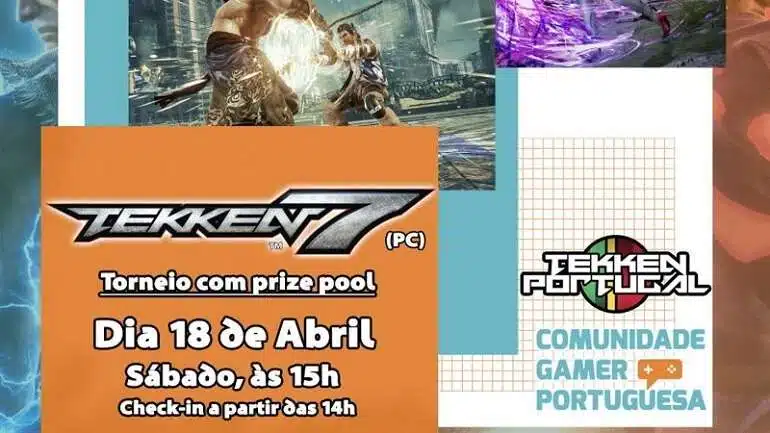 Torneio de Tekken 7 - Comunidade Gamer Portuguesa e Tekken Portugal
