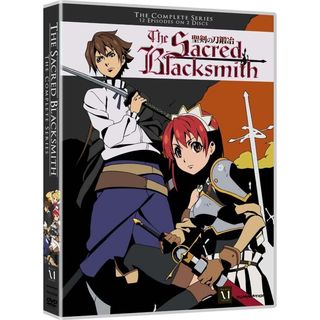 DVDs Blu-rays Anime Julho 2012 - The Sacred Blacksmith: The Complete Series