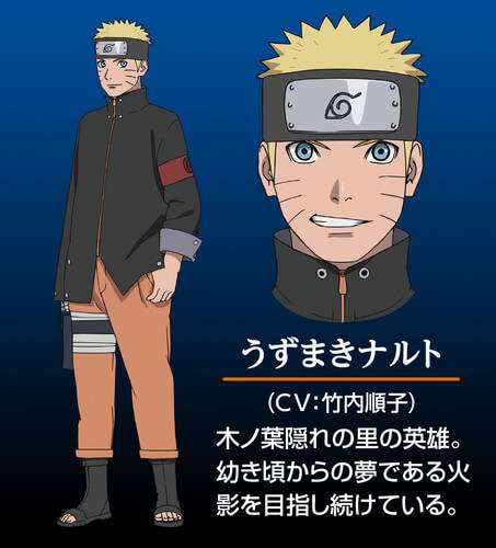 The Last: Naruto The Movie – Novos Designs Sasuke, Kakashi