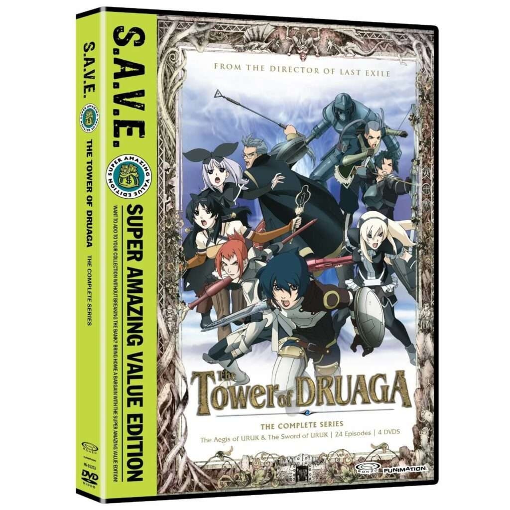 DVDs Blu-rays Anime Setembro 2012 - Tower of Druaga The Complete Series SAVE