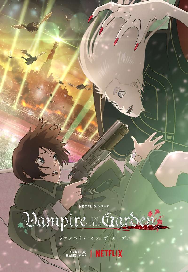 Vampire in the Garden - Anime Original revela Estreia em Vídeo
