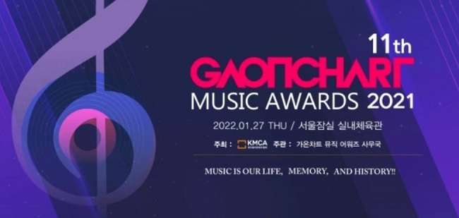 Vencedores nos 11º Gaon Chart Music Awards — ptAnime
