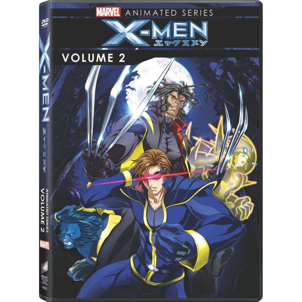 DVDs Blu-rays Anime Agosto 2012 - Marvel Animated Series X-Men Volume 2